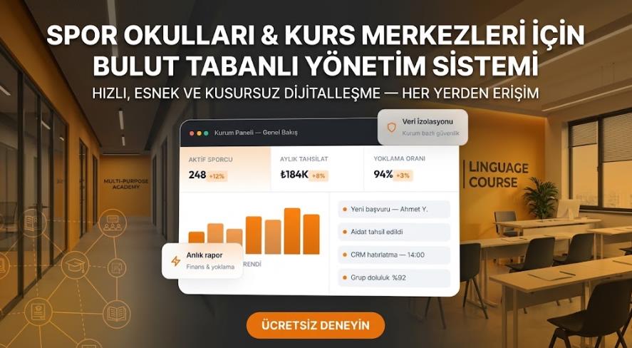 Teknolojiye Uyum Sağlayan Eğitim Kurumlarında Kurs Yönetim Sistemleri İçin En Profesyonel Çözümler
