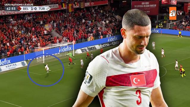 Milli Takımda Merih Demiral zoru başardı! Resmen saç baş yoldurdu