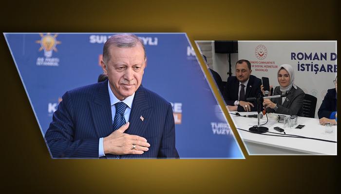 Cumhurbaşkanı Erdoğan, Roman vatandaşlara seslendi: “Bu kibirli adamlara verilecek en güzel cevap bu olacaktır”