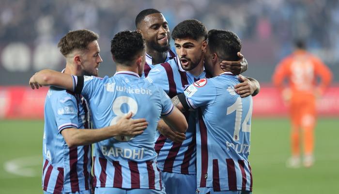 Trabzonspor 10 oyunculu karşılaşmayı 3-2 kazandı!  Mavi-morlu takım, Türkiye Kupası yarı finalinde liderliğe yükseldi