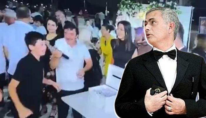 Sosyal medya tam da o anlardan ibaret!  'Jose Mourinho düğüne 100 lira getirdi' Damat bir anda alkışlamaya başladı, odadakiler ne olduğunu anlamadı!