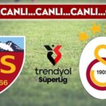 CANLI YAYIN: Kayserispor – Galatasaray CANLI AÇIKLAMA 2024/2025 Sezonu Trendyol Süper Lig 17. hafta maçı – Son Dakika Spor Haberleri