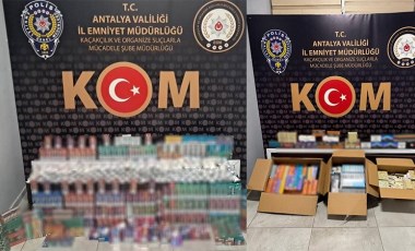 Antalya'da kaçakçılık operasyonu: 26 bin 500 litre yasadışı yakıt ele geçirildi