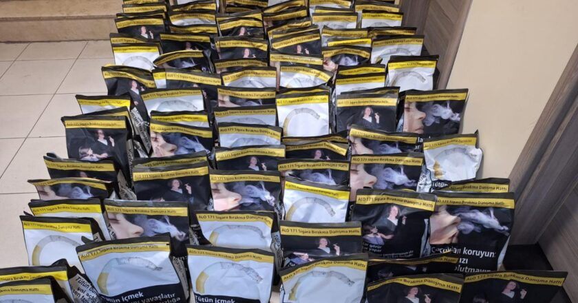 Kocaeli’de 100 kilogram kaçak tütün ele geçirildi