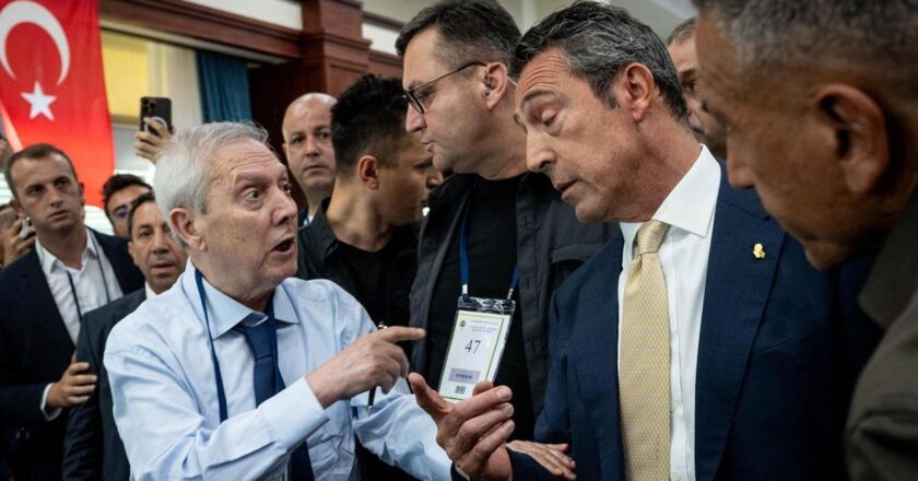 Fenerbahçe Yüksek Divan Kurulu toplantısında gerilim! Ali Koç tartışırken, Aziz Yıldırım araya girdi…