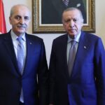 Cumhurbaşkanı Erdoğan, TBMM Başkanı Kurtulmuş ile bir araya geldi