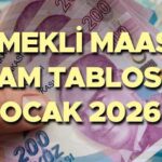 EMEKLİ MAAŞ ZAMMI YENİ YIL HESAPLAMASI DETAYLI TABLO 2026 (TÜİK 3 AYLIK ENFLASYON FARKI) || Yılbaşı 2026 Ocak ayı en düşük emekli maaşı ne kadar olacak, yüzde kaç zam gelecek? TÜİK 3 aylık enflasyon farkı ne kadar? Enflasyon farkı maaş zammı tablosu!