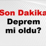 Son Dakika: Deprem Paniği! 27 Kasım 2025’te Nerede Oldu?