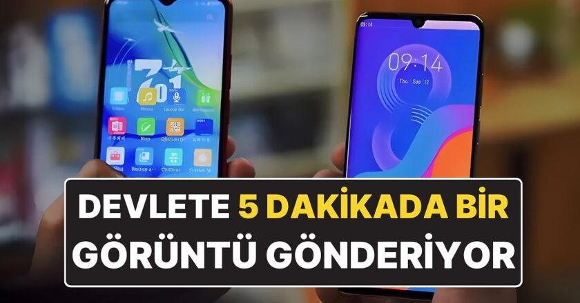 Devlete Her 5 Dakikada Bir Görüntü İleten İlginç Akıllı Telefon